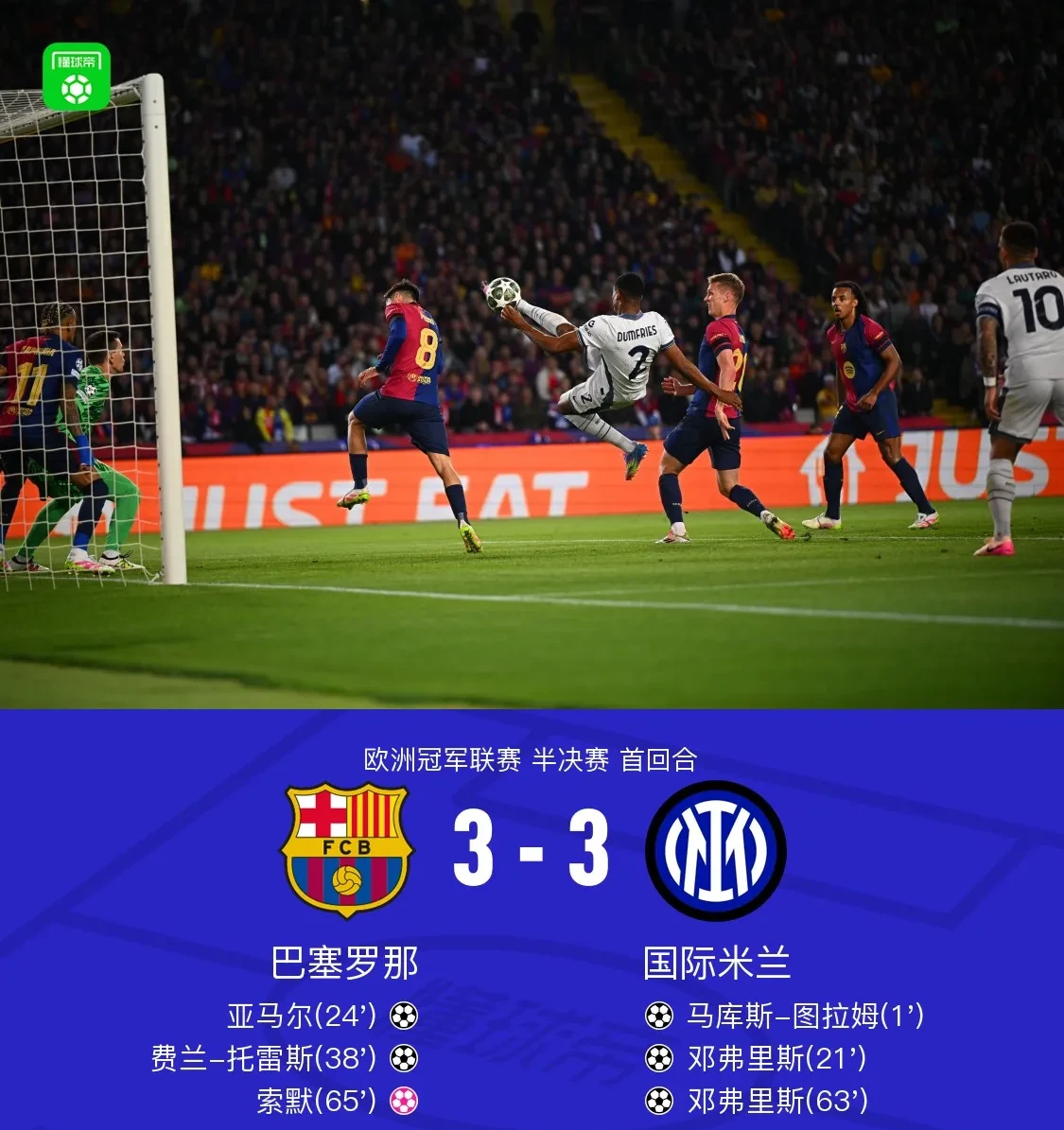 一场3-2，让意甲格局生变！前6仅差4分，国米排第10，4队保持不败的简单介绍